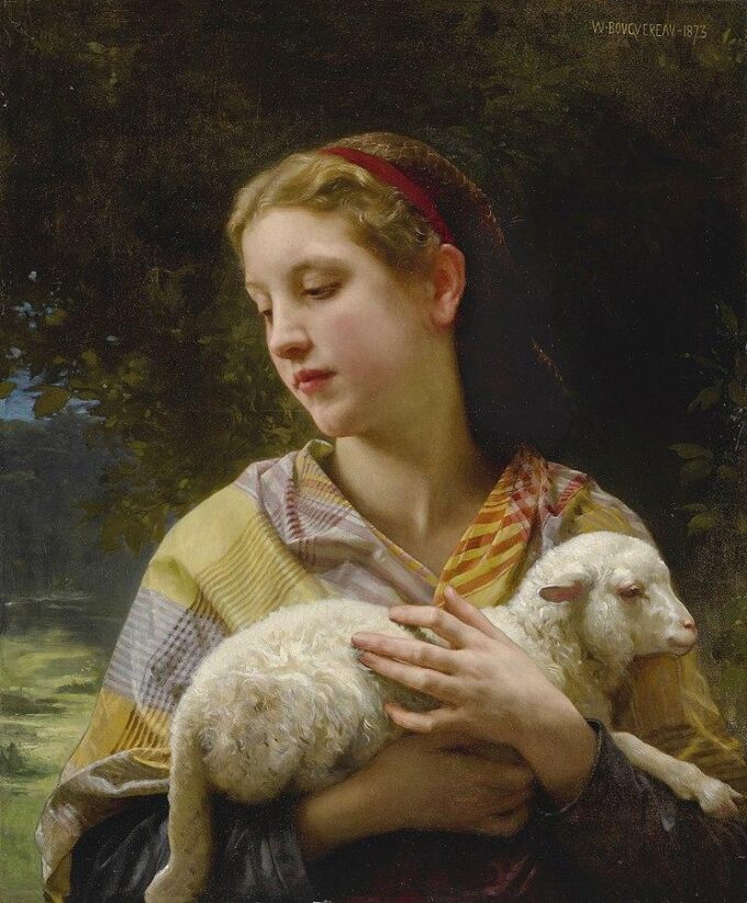 Inocencia de William Bouguereau William Bouguereau 70x85