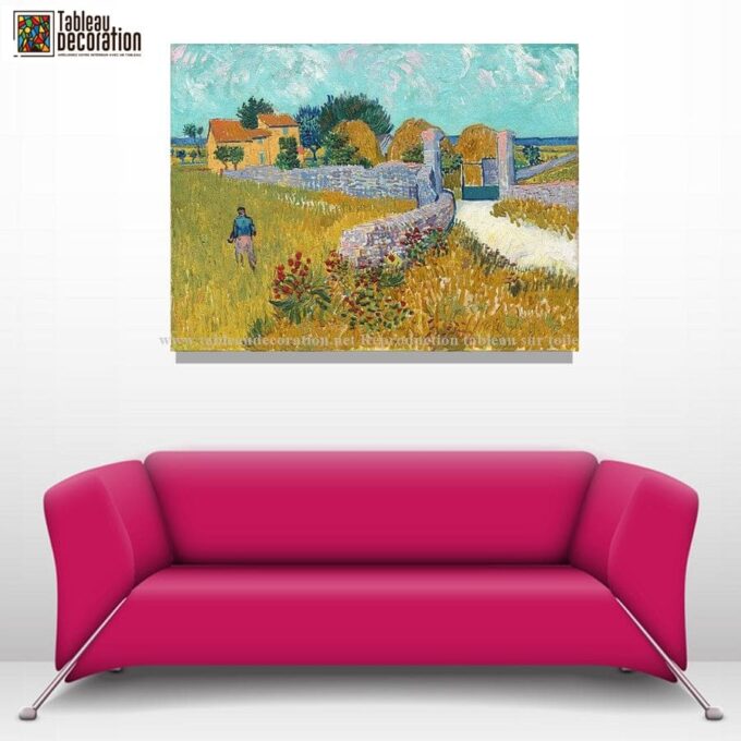 Granja en Provenza – Van Gogh Vincent Van Gogh 85x75 5