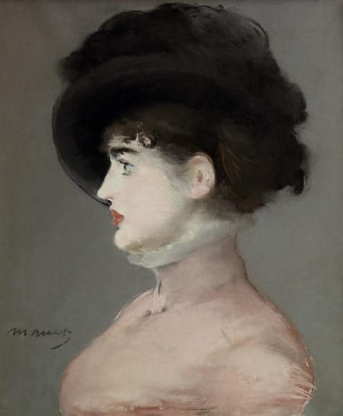 Retrato de Irma Brunner – Edouard Manet Édouard Manet 70x85