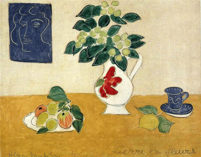 Hiedra en flor – Matisse Henri Matisse 85x75