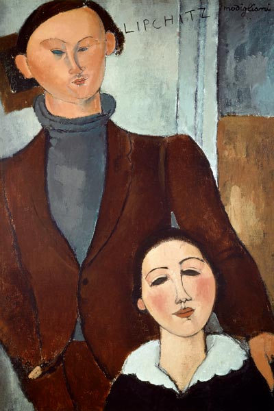 Jacques Lipschitz y su esposa – Amedeo Modigliani Amedeo Modigliani