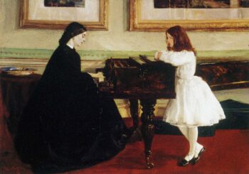 «En el piano – James Abbott McNeill Whistler» James Abbott McNeill Whistler