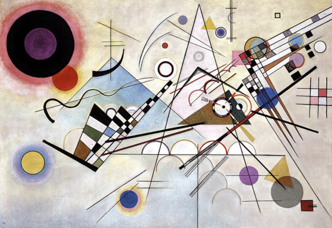 Composición VIII – Vassily Kandinsky Cuadros Populares 105x70