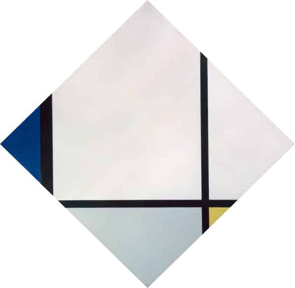 Composición I – Mondrian Piet Mondrian 70x70