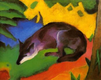 Zorro azul – Franz Marc Franz Marc