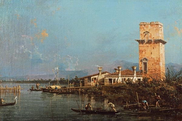 La torre de Malghera (óleo sobre lienzo) – Giovanni Antonio Canal Giovanni Antonio Canal 105x70