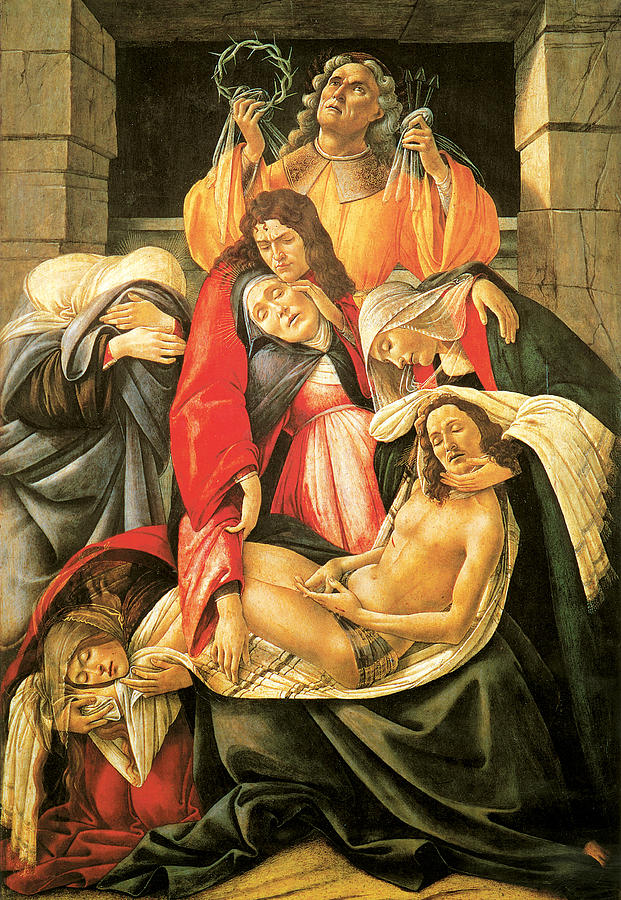 Llorar a Cristo de – Sandro Botticelli Sandro Botticelli 70x105