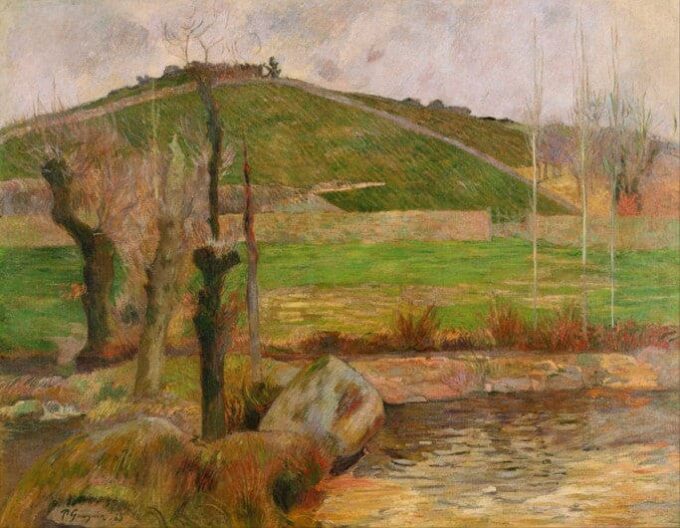 Paisajes cerca de Pont-Aven – Paul Gauguin Paul Gauguin 85x75