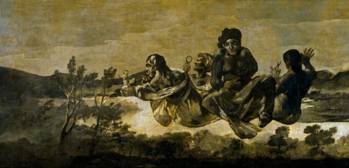 Las Moiras – Francisco de Goya Francisco de Goya 140x70