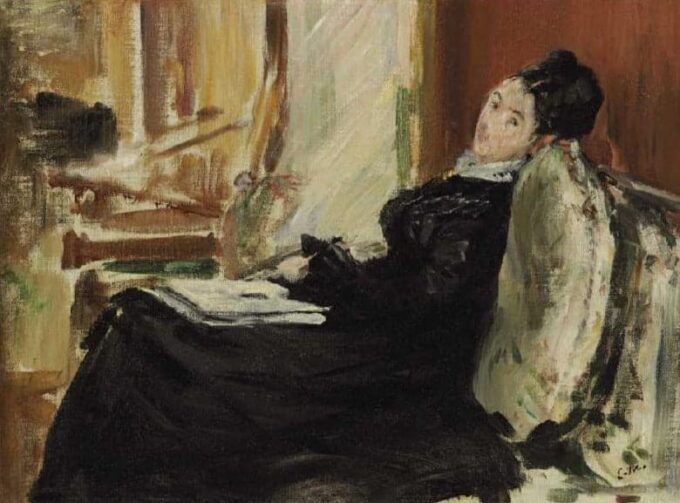 Mujer joven leyendo – Edouard Manet Édouard Manet 105x70