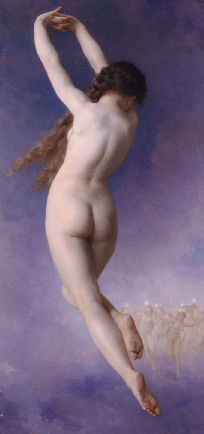 La estrella perdida – William Bouguereau William Bouguereau 70x140