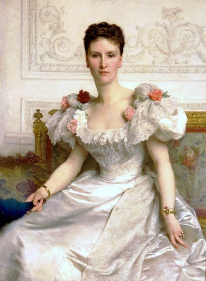 Madame la Condesa de Cambacérès – William Bouguereau William Bouguereau 70x105