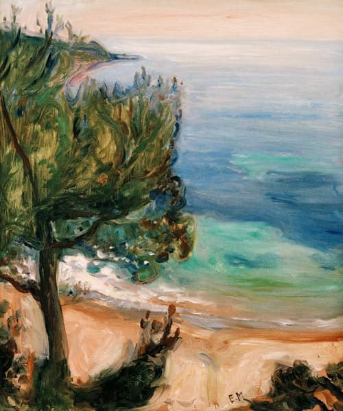 Paisaje cerca de Niza – Edvard Munch Edvard Munch 70x85