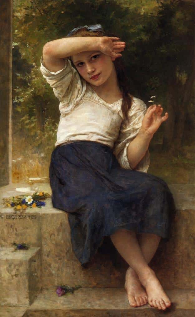 Marguerite de William Bouguereau» William Bouguereau 70x105