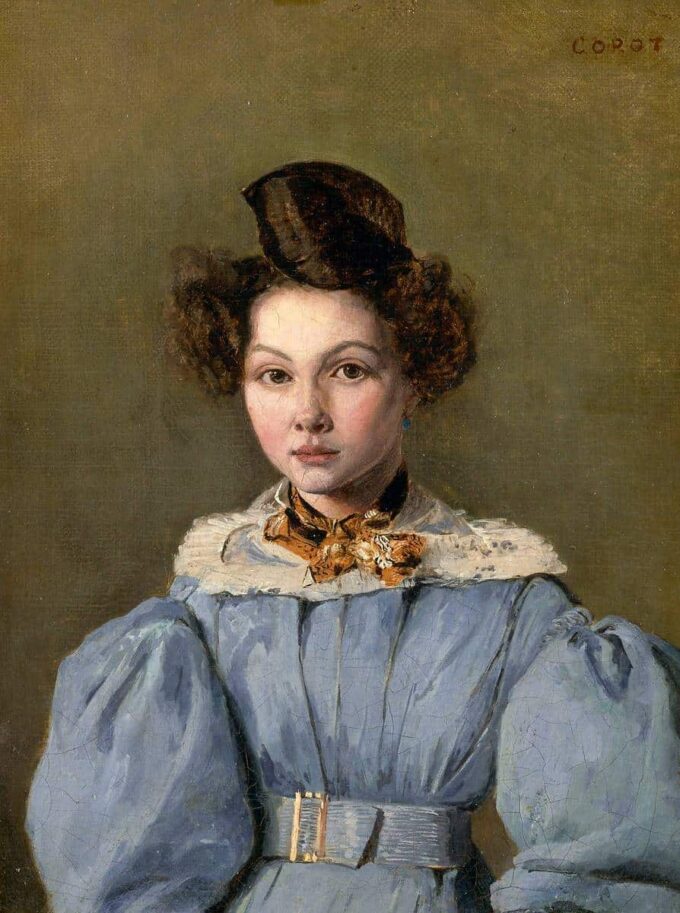 Retrato de Marie-Louise Laure Sennegon, 1831 – Camille Corot Camille Corot