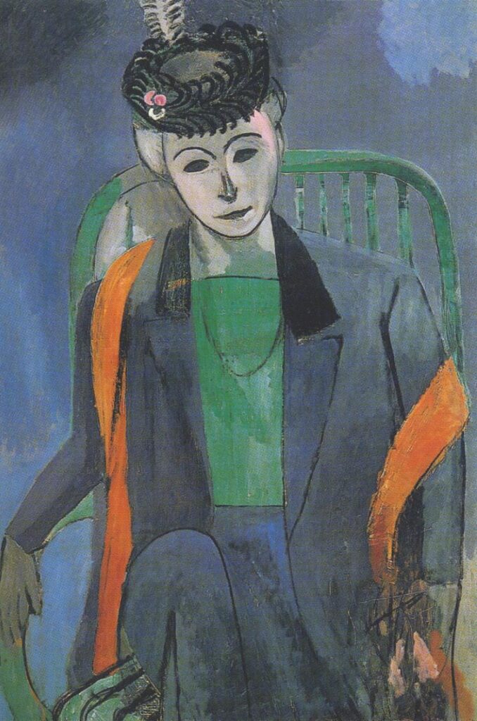 Retrato de Mme Matisse – Matisse Henri Matisse 70x105