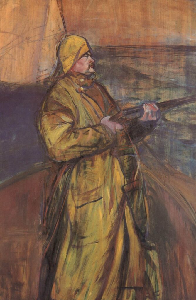 Maurice Joyant en la bahía de Somme – Toulouse Lautrec Henri de Toulouse-Lautrec 70x105