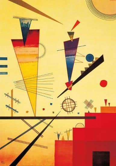 Estructura alegre – Vassily Kandinsky Vasili Kandinski 70x105