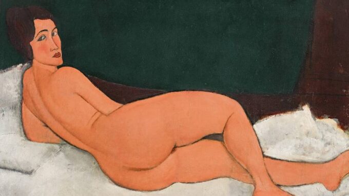 Desnudo acostado – Amedeo Modigliani Amedeo Modigliani