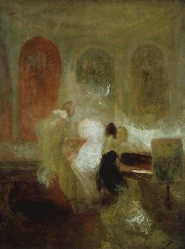 Música en el castillo de East Cowes – William Turner William Turner 70x85