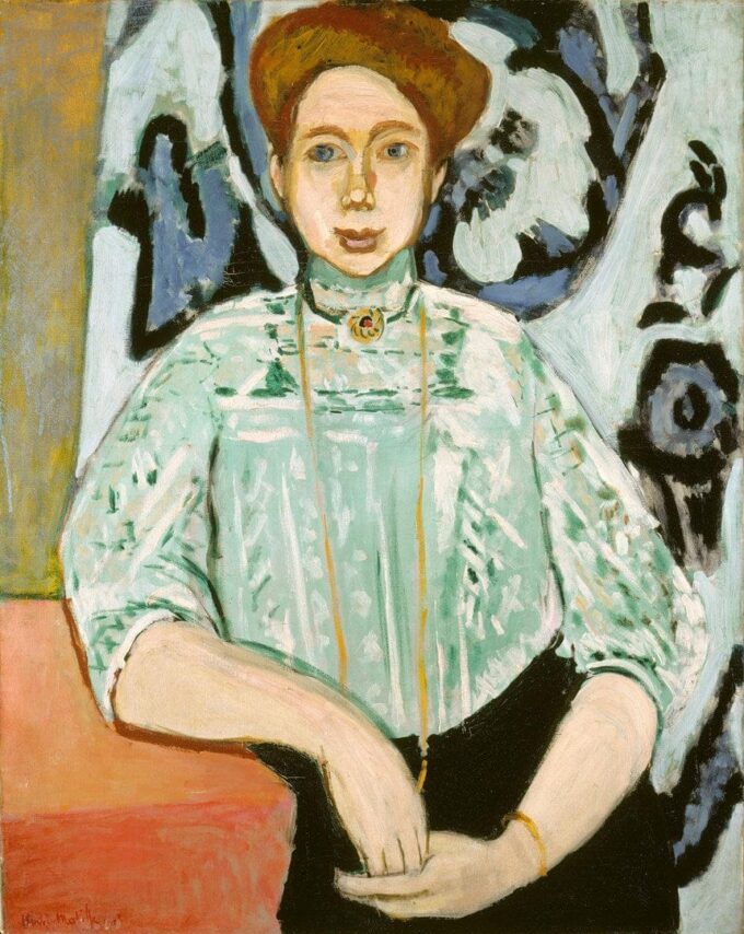 Retrato de Greta Moll – Matisse Henri Matisse 70x85