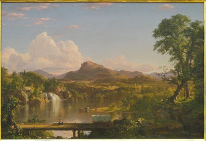 Paisaje de Nueva Inglaterra – Frederic Edwin Church Frederic Edwin Church