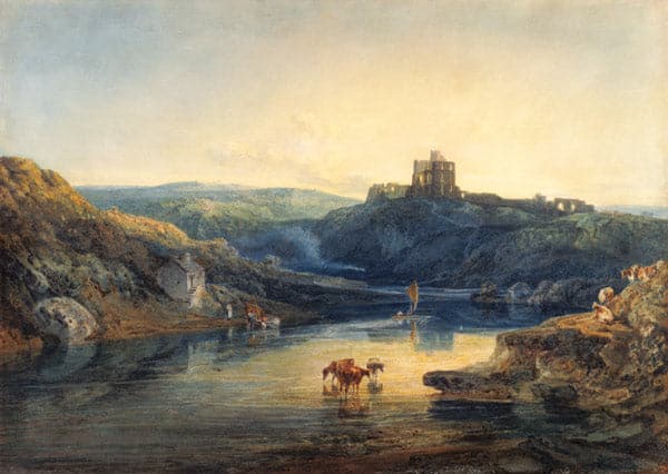 Mañana de verano en el castillo de Norham – William Turner William Turner 105x70