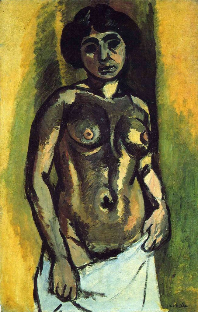 Desnudo negro y oro – Matisse Henri Matisse 70x105