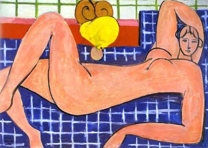 Desnudo rosa – Matisse Henri Matisse 105x70