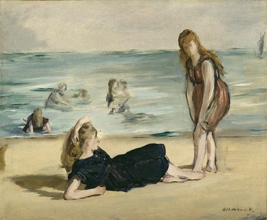 Mujeres en la playa – Edouard Manet Édouard Manet 85x75