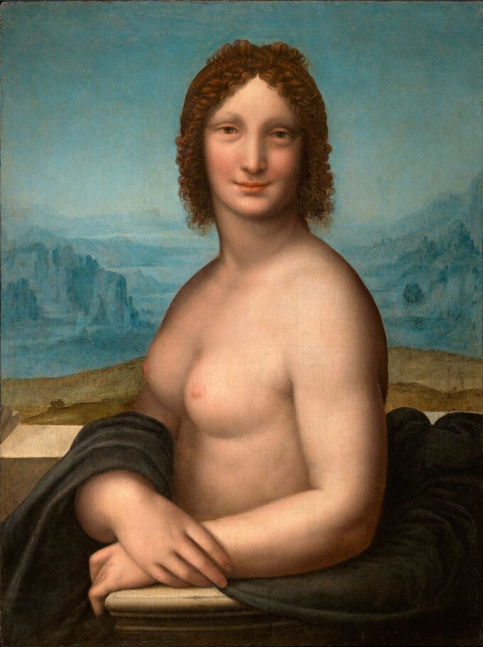 La Mona Lisa desnuda – Leonardo da Vinci Leonardo da Vinci 70x85