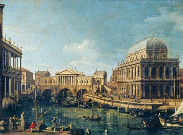 Capriccio: una concepción palladiana para el puente de Rialto – Giovanni Antonio Canal Giovanni Antonio Canal 105x70