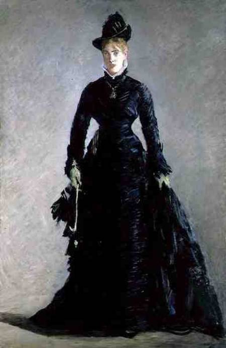 Una dama parisina – Edouard Manet Édouard Manet 70x105