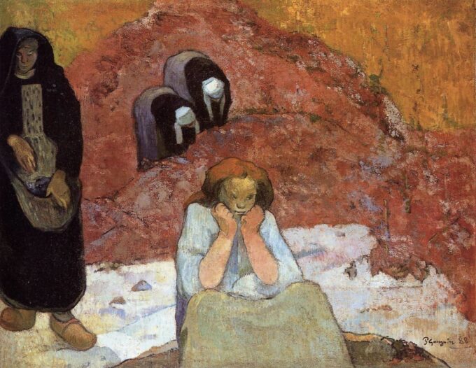 Miseria humana – Paul Gauguin Paul Gauguin 85x75