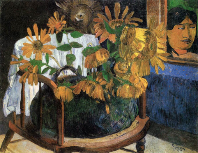 Los girasoles – Paul Gauguin Paul Gauguin 85x75