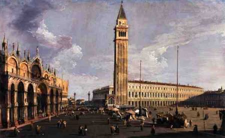 Piazza San Marco, mirando hacia el suroeste – Canal Giovanni Antonio Giovanni Antonio Canal 105x70