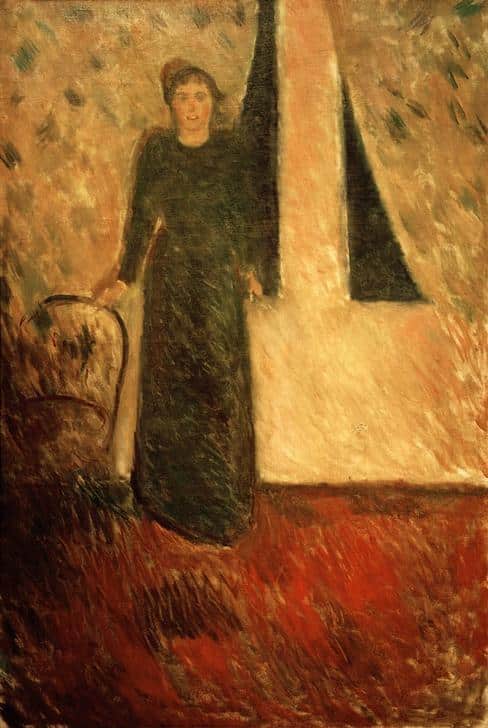 Retrato de la Sra. Alexandra Thaulow – Edvard Munch Edvard Munch 70x105