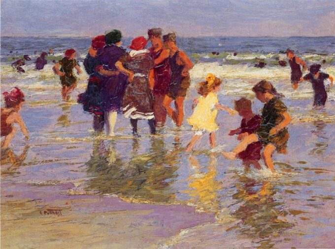 Un día de julio – Edward Henry Potthast Edward Henry Potthast 85x75