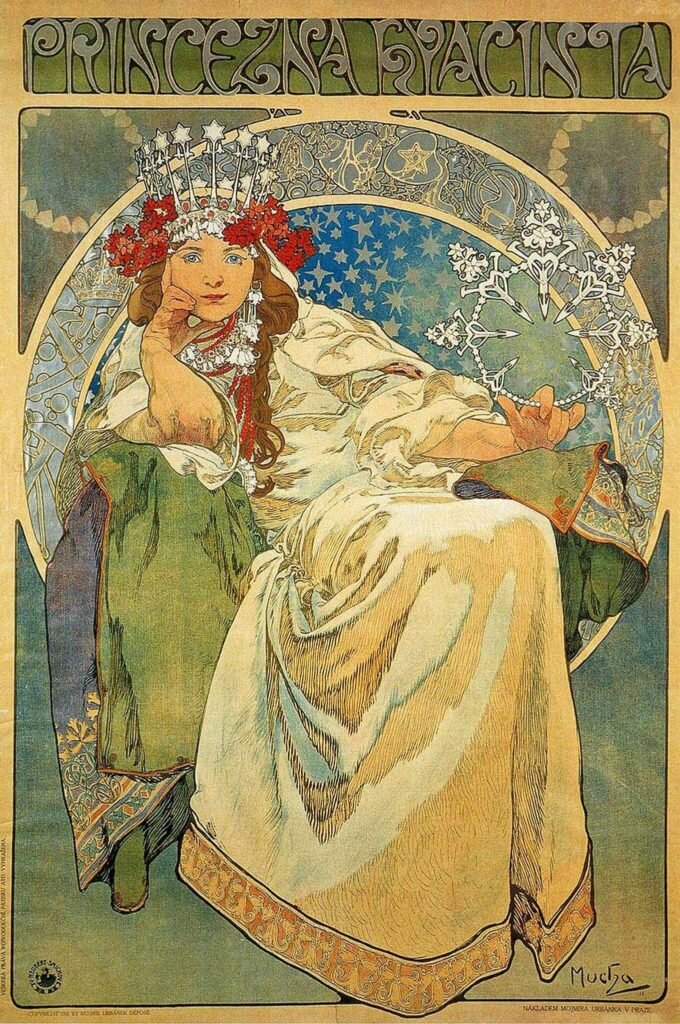 Princesa Hiyacinta – Mucha Alfons Mucha