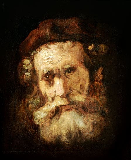 Un rabino – Rembrandt van Rijn Rembrandt van Rijn 70x85