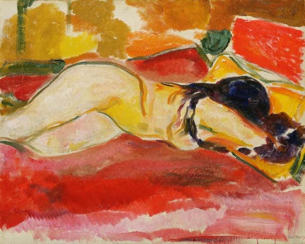 Desnudo femenino acostado – Edvard Munch Edvard Munch 85x75