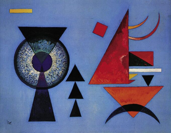 Suavidad áspera – Vassily Kandinsky Vasili Kandinski 85x75