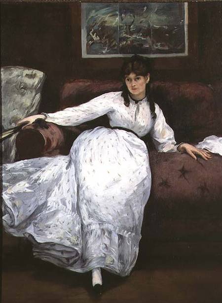 Retrato de Berthe Morisot – Edouard Manet Édouard Manet 70x105