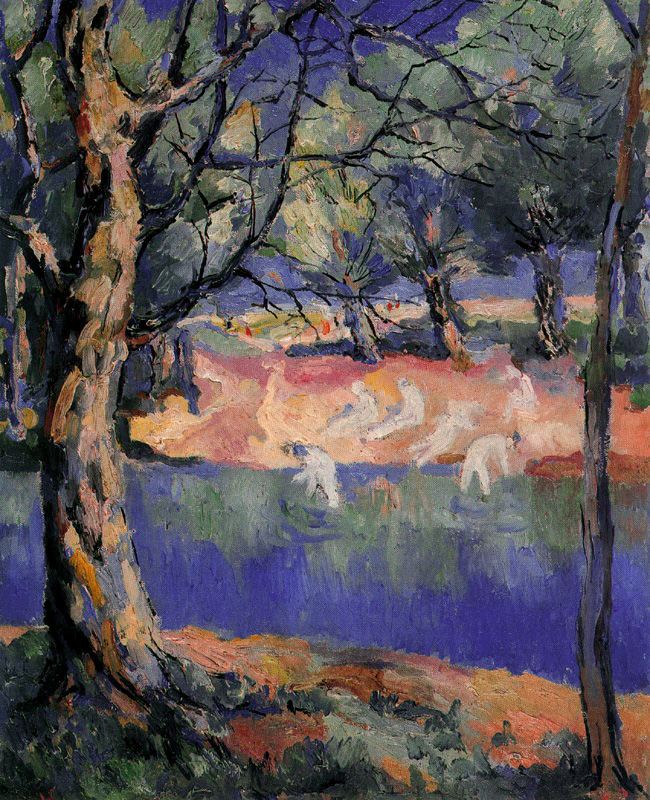 Río en el bosque – Kazimir Malevich Kazimir Malevich