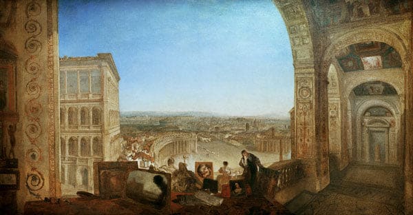 Roma del Vaticano visto – William Turner William Turner 140x70