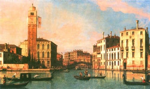 San Geremia y la entrada al Cannaregio – Giovanni Antonio Canal Giovanni Antonio Canal 120x70