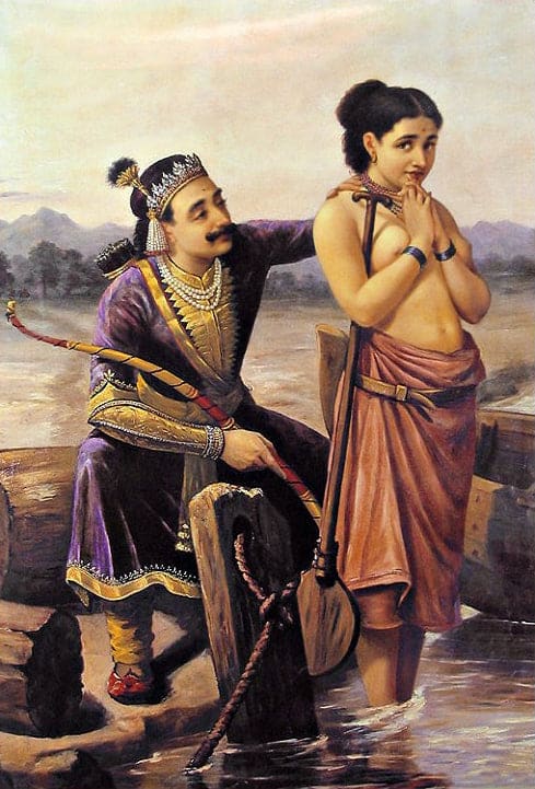 Santhanu y Matsyagandhi – Raja Ravi Varma Raja Ravi Varma