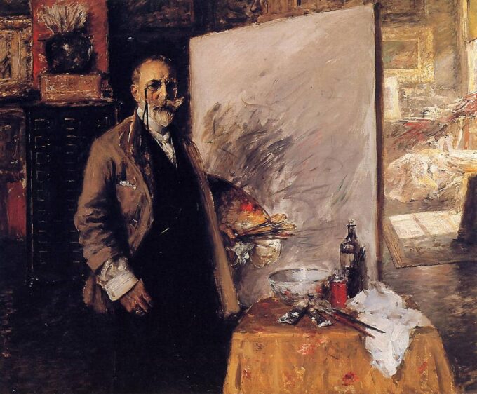 Autorretrato – William Merritt Chase William Merritt Chase