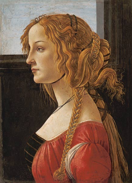 Retrato de Simonetta Vespucci – Sandro Botticelli Sandro Botticelli 70x105