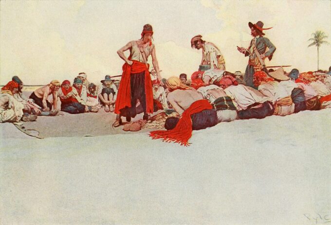 Entonces el tesoro fue dividido – Howard Pyle Howard Pyle